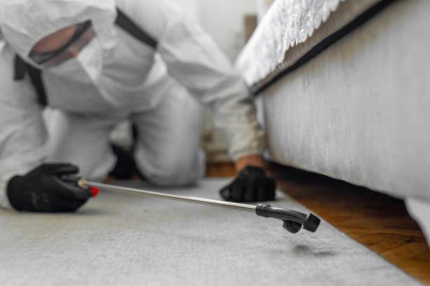 Professional Fumigation Services technician working in Pleasanton, KS